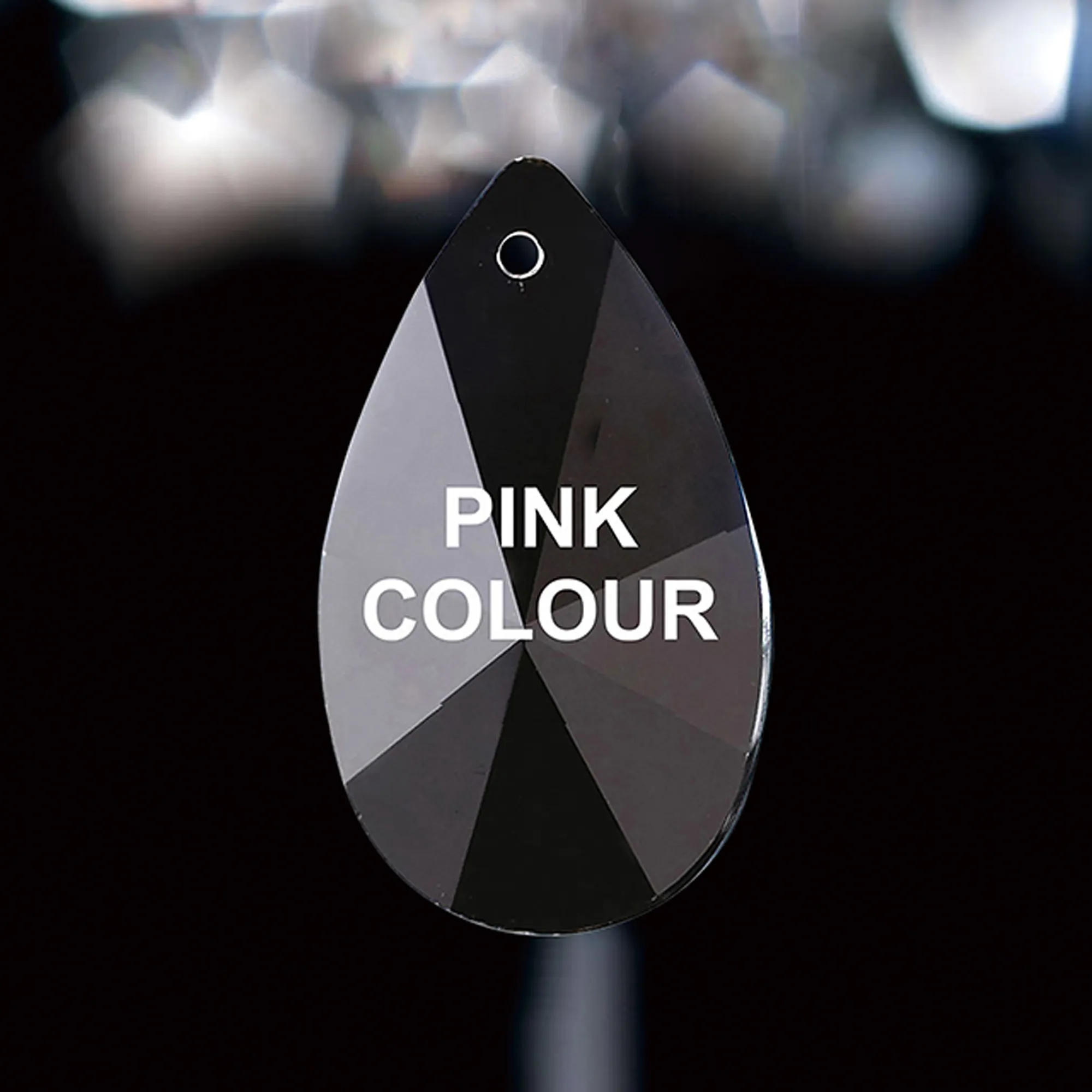 C20137  Crystal Star Pendalogue Without Ring 38mm